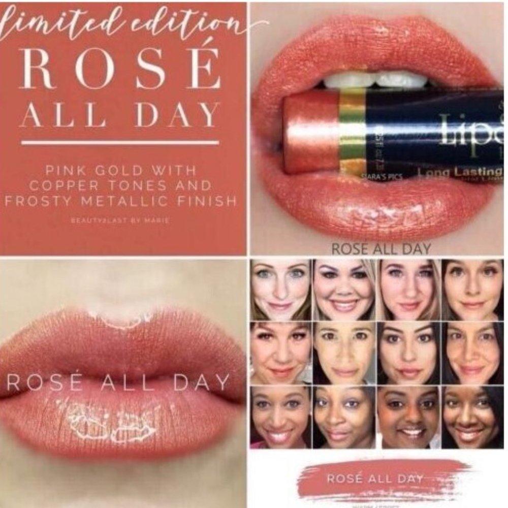 Lipsense ROSE ALL DAY  New Sealed